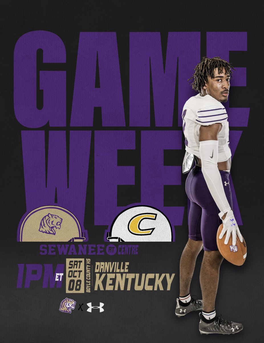 On the road this week against Centre College‼️

Don’t miss it, Saturday October 8th, at 1pm ET. 

#FOTM | #YSR
