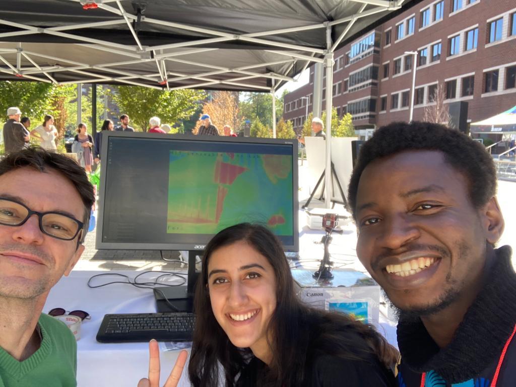 Catch Senseable at the @CambSciFest today until 7:00pm and on Sunday from 12:00-4:00pm!  
Drop by our booth to take a thermal #selfie and learn more about our projects. 
#community #CambridgeScienceFestival #MIT