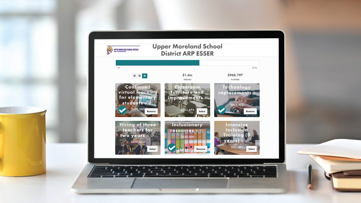 A recent article in Government Finance Review explored how <a href="/UpperMorelandSD/">Upper Moreland Township School District</a> is using technology to help in communication and dialogue regarding pandemic-related funds. Learn more: gfoa.org/materials/gfr8… #GFOA #SmarterSchoolSpending