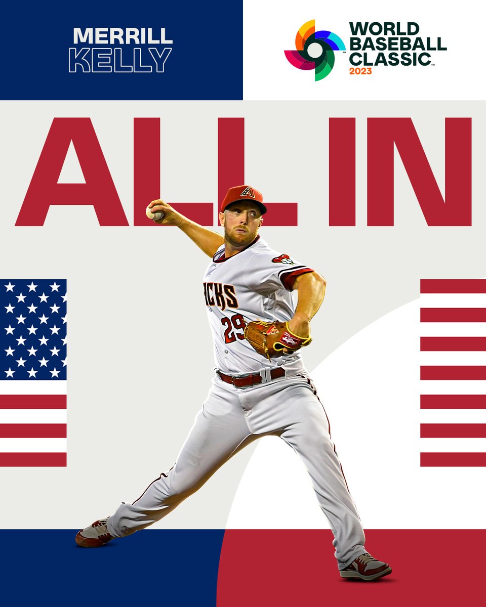 Merrill Kelly is #ALLIN to take the ball for Team USA. #WorldBaseballClassic.