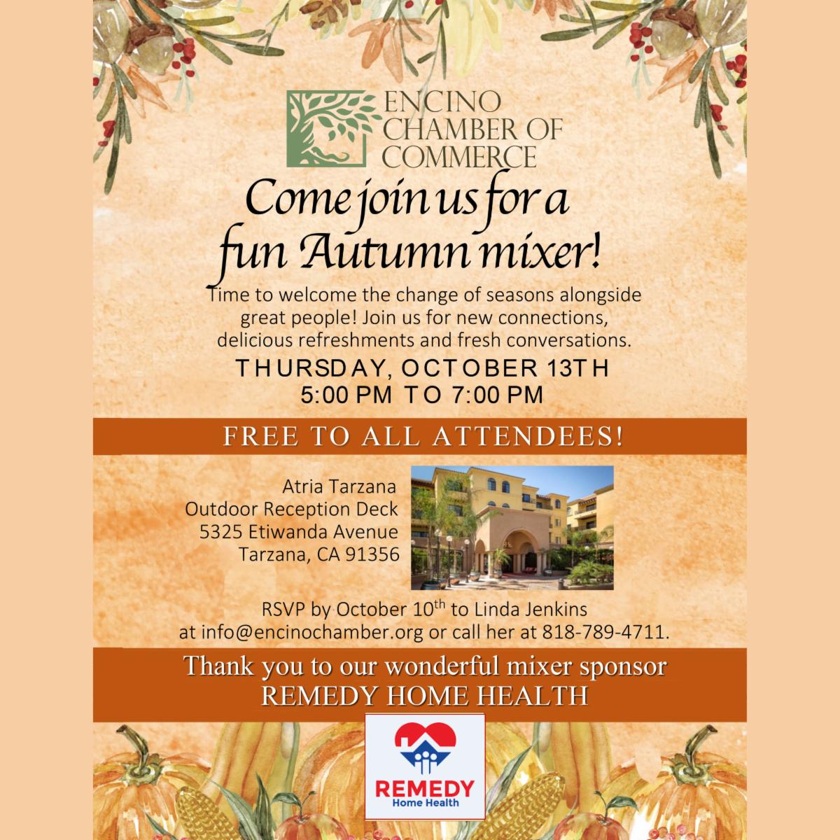 encinochamber's tweet photo. You definitely want to attend our first in-person Fall mixer!
It's FREE
RSVP to info@encinochamber.org by October 10th
https://t.co/BcDuK3ruKv
https://t.co/UiBdBUtakR https://t.co/h0FPqCp49a