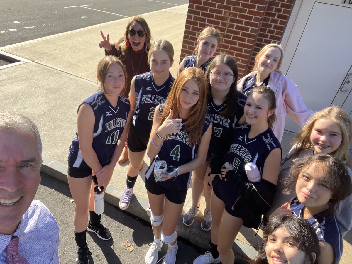 Willistonteams's tweet image. Thirds volleyball celebrates Callie Mandredi’s Athlete of the Week honor!!  #positiveexample #clutchserver ⁦@WillistonNS⁩