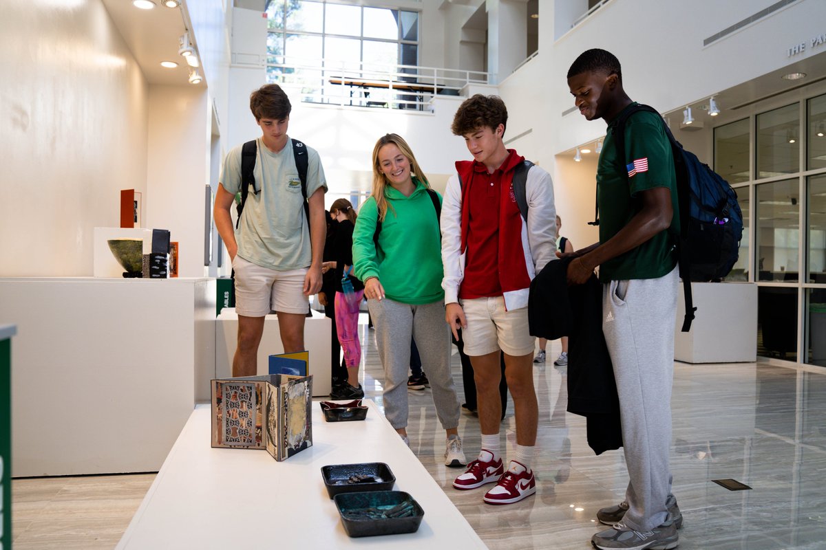WestminsterATL's tweet photo. Mario Petrirena is a Cuban American artist who will be working with art classes, affinity groups, and Spanish courses throughout the month of October as a part of the Visiting Artist Program. You can view his gallery in Broyles Hall! https://t.co/hQWzKRkxwg