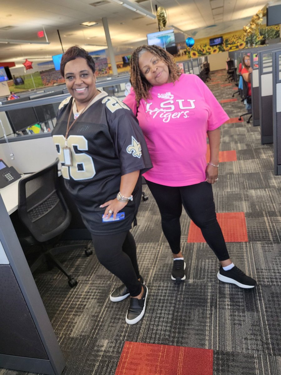 And we can’t forget our resident “Who Dats” adding a little flavor #smithstarzz #SCFW2022 #WeRtheNAC