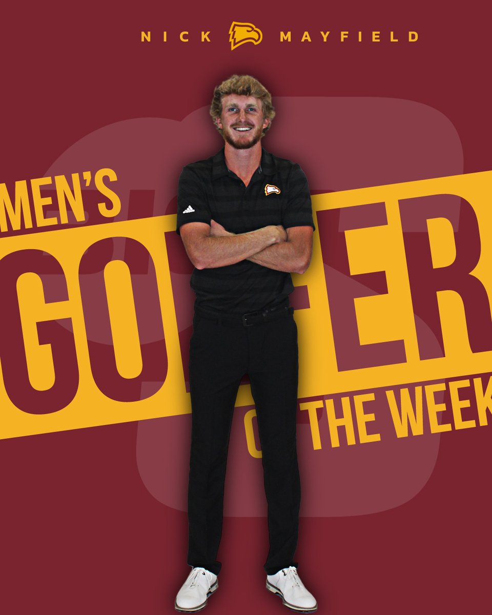 He won medalist honors at the Ironwood Collegiate Classic with a 5-under 211 (72-68-71).

<a href="/WUGolf/">Winthrop Men's Golf</a>'s Nick Mayfield is the #BigSouthGolf⛳️ Men's Golfer of the Week!