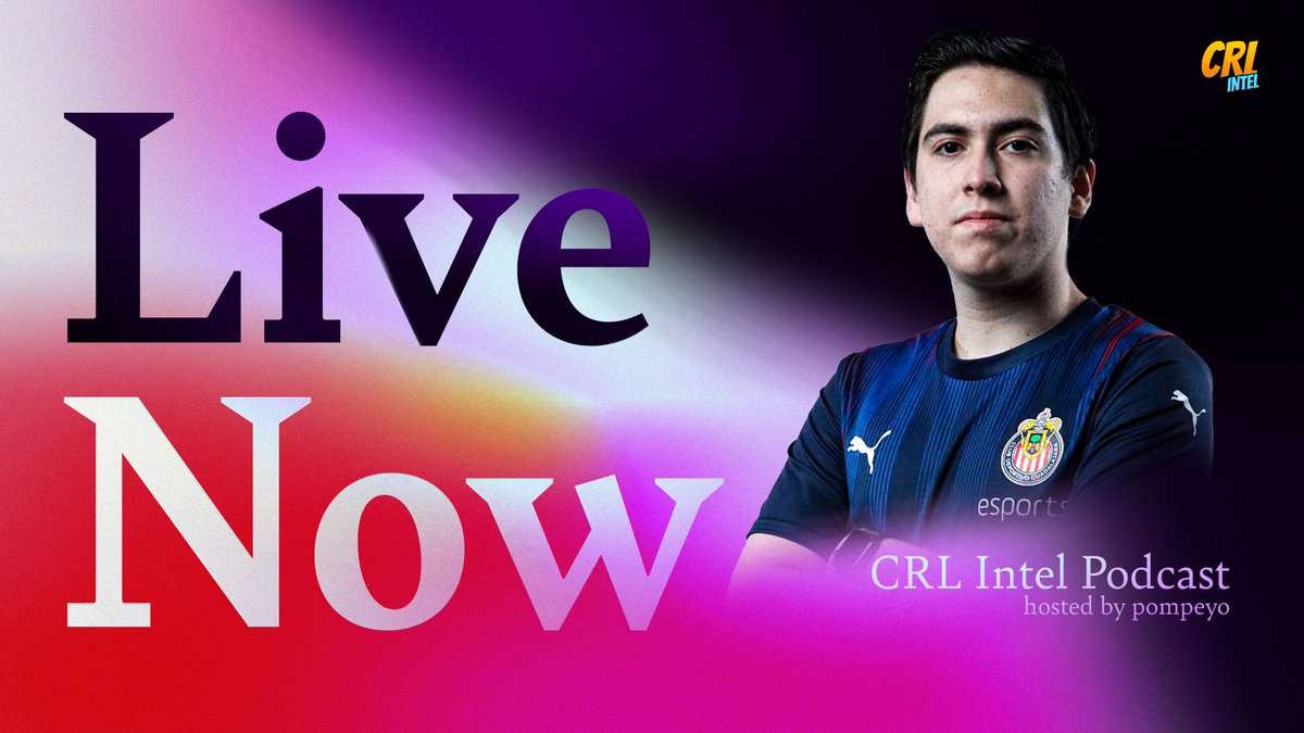 Lights, camera &amp; action. 🎬 

The first episode of the CRL Intel Podcast is now live over at <a href="/Pompeyo4CR/">Pompeyo4</a> channel.

🔴 Twitch.tv/Pompeyo4