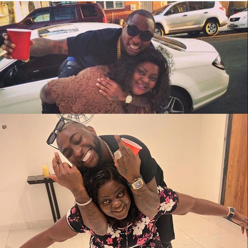 BadmusEniola's tweet photo. 10 years challenge with OBO @davido https://t.co/v8cdGB83Xs