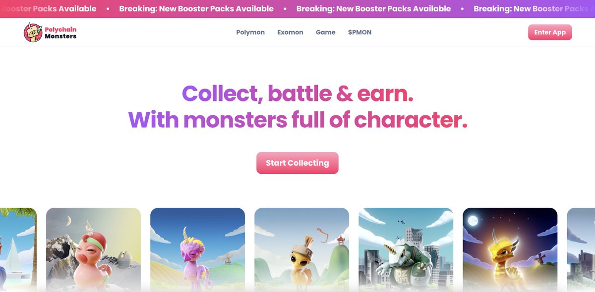 protocolmon's tweet photo. We are pleased to announce the official release of our new website redesign 🤩 (built w/ @framer)

Discover the latest on our upcoming #P2E game, Polychain Islands 🏝️, dive into exciting new features - such as Exomon Adventures - and more!

Check it out 👇
https://t.co/CWnA9OdSlg https://t.co/erO4XxzuFX