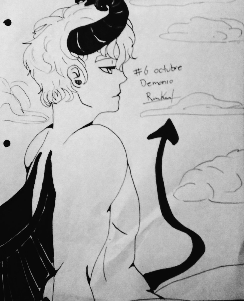 Russ_Kaffee's tweet photo. Día 6 - Demonio

Este #inktober2022 seguiré la lista de @CatalinaNovelli ✨️ https://t.co/5h2Ayv9kNs