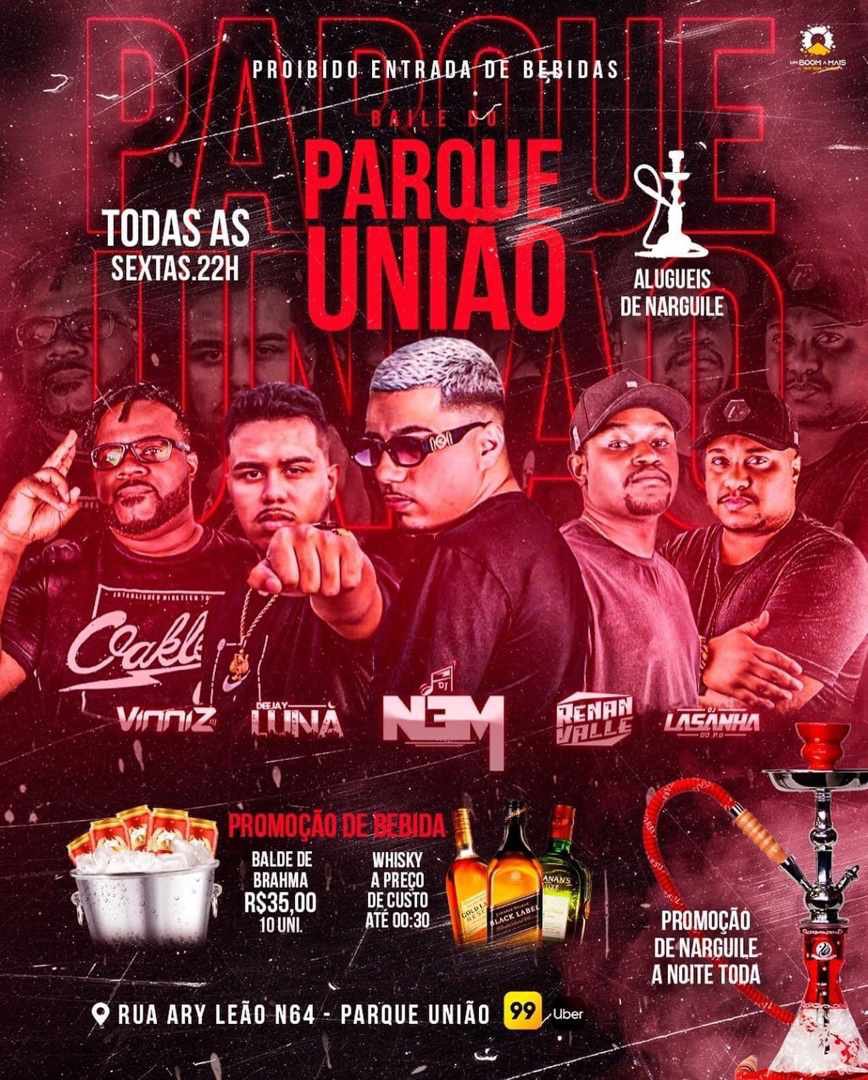 ParqueuniaoPu's tweet photo. SEXTA FEIRA É DIA DO BAILE MAIS ESTRUTURADO DO RJ ,BAILE DO P.U 🔥

2 + SUPER EQUIPAMENTOS DE SOM 

OS MELHORES DJS DO PARQUE UNIÃO ⤵️

@djlasanhapu 
@eudjluna 
@vinnizdj 
@djrenanvalle 
@djnemdodick 

LONAS DE CIRCO DE PONTA A PONTA 🇩🇪✌️

VEM PRO RETÃO DA ARY LEÃO 🦁 https://t.co/IsvWxl8TKq
