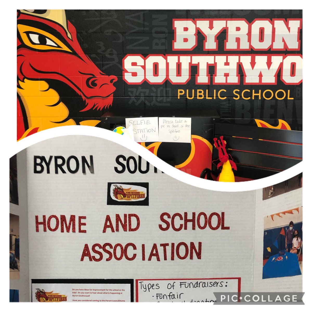 Check out our selfie station at our open house tonight <a href="/byronsouthwood/">Byron Southwood</a>