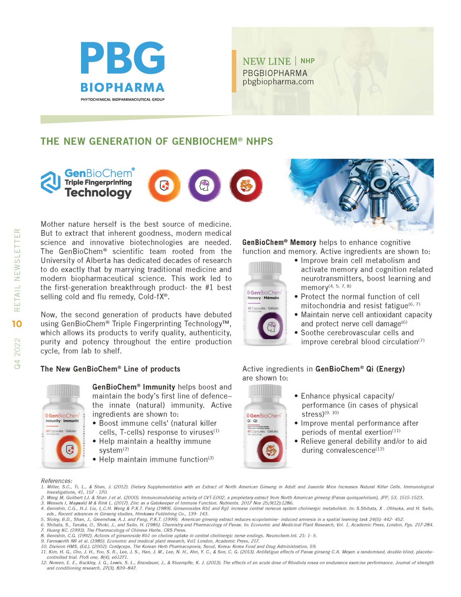 PBG_Biopharma's tweet photo. The New Generation of GenBioChem® NHPS 🌱

Boost your Immune System.🌞
Enhance your Memory. 🧠 
Intensify your Physical Capacity.⚡

#energy #immunesystem #memory #PBGBioPharma #NHPS https://t.co/Mh4fO2RLms