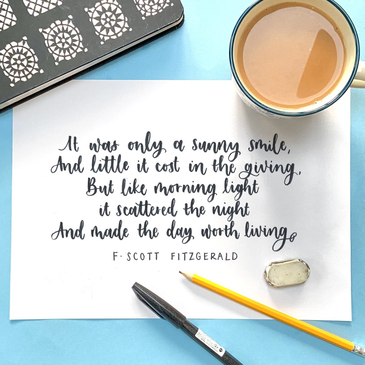 Happy #NationalPoetryDay everyone! Go forth and spread those sunny smiles 😀☀️😀