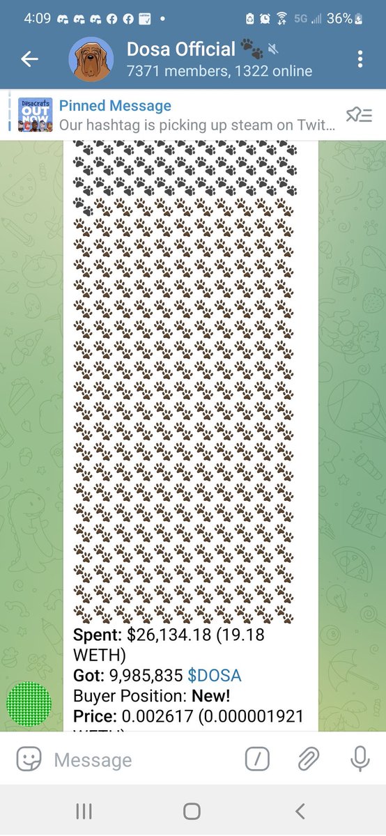 20 eth buy in $Dosa number 3 on <a href="/DEXToolsApp/">DEXTools</a> 💹💹💹

dextools.io/app/ether/pair…