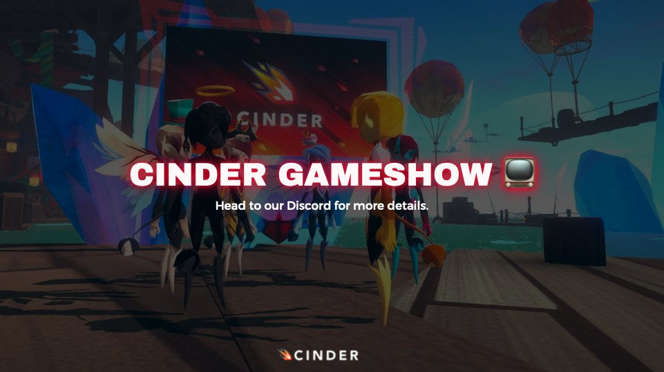 CinderNFT's tweet photo. How much do you know about Cinder and NFTs? Are you smarter than a Fae?
Let's see!👀 Join us tonight in Discord🎮
#NFTGame #Play2Earn #CinderCommunity #CinderGame https://t.co/9iA57aI4Er