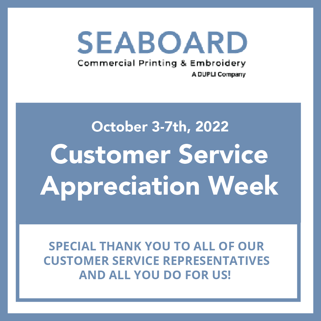 In 1992 the U.S. Congress proclaimed Customer Service Week a nationally recognized event, celebrated annually during the first week of October.

We are so grateful for our Customer Service Representatives and their fantastic work to keep things running smoothly for our clients!