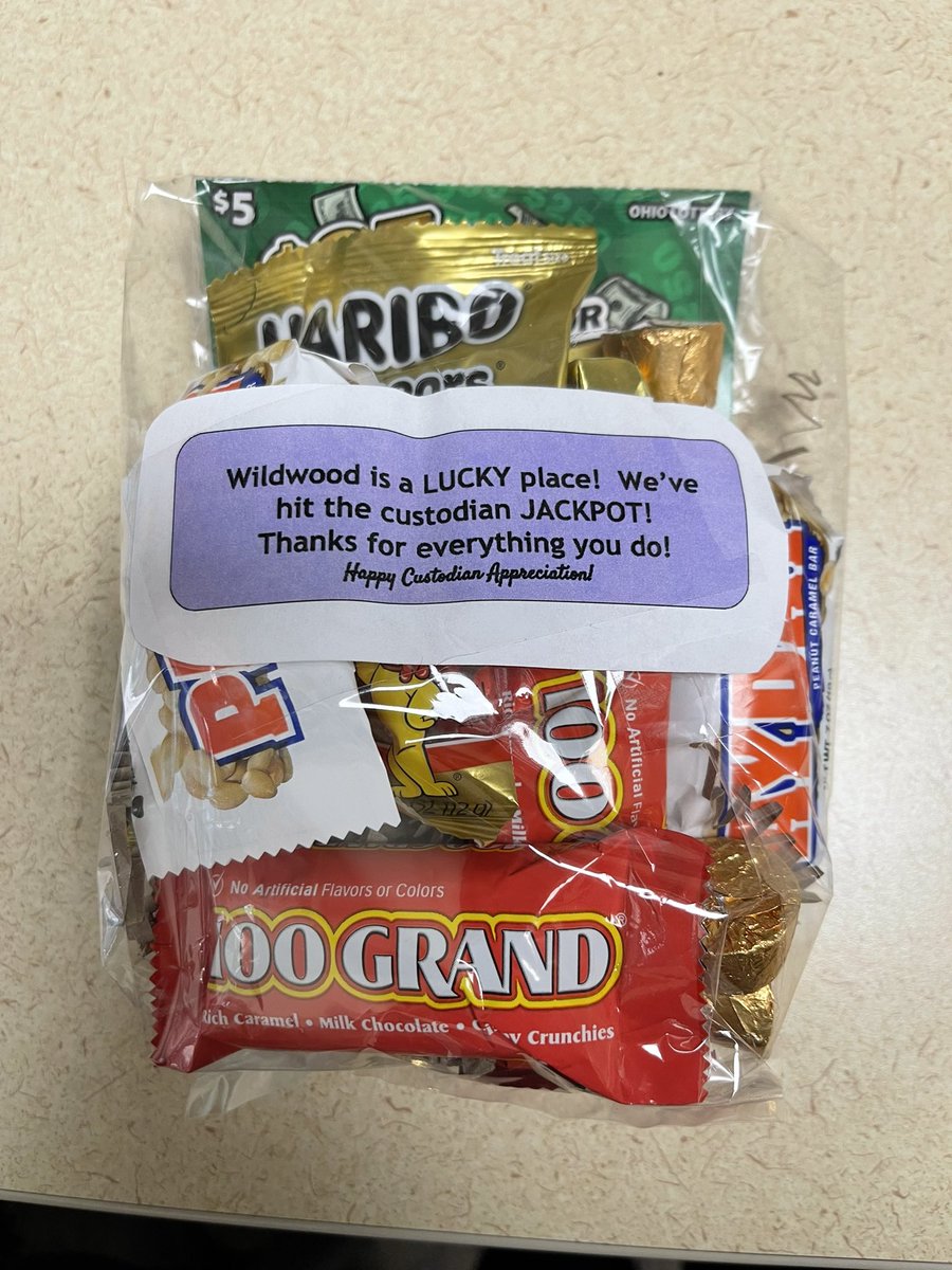 Celebrating our custodians this week- We are lucky to have them and appreciate their efforts at Wildwood! Thank you Cathy, Scott, and Bry. <a href="/Wildwood_Tweets/">Wildwood Elementary</a> #MiddieRising #MakeYourMove