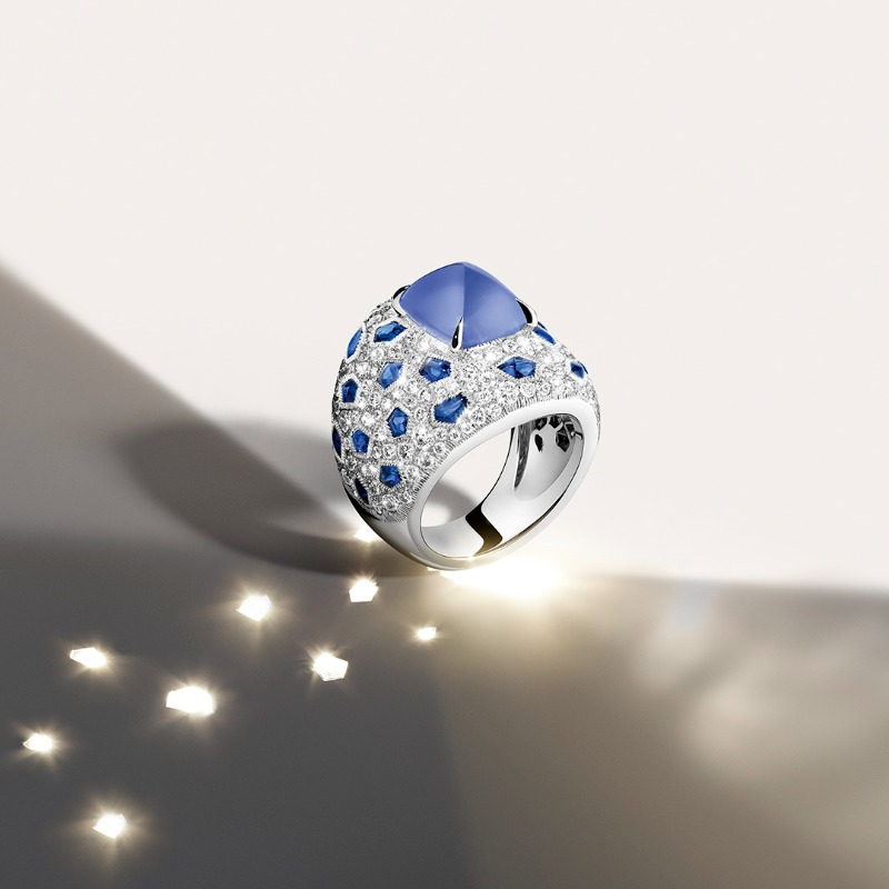 Cartier's tweet photo. More mesmerizing than ever before, the Panthère de Cartier collection continues to evolve with new sculptural creations.