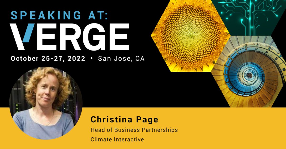 greenumerations's tweet image. Thrilled to be back in-person with @GreenBiz’s ever-fabulous #VERGE22, October 25-27! Join me &amp;amp; thousands of tech leaders working to address the #climatecrisis: bit.ly/3lFLNbP