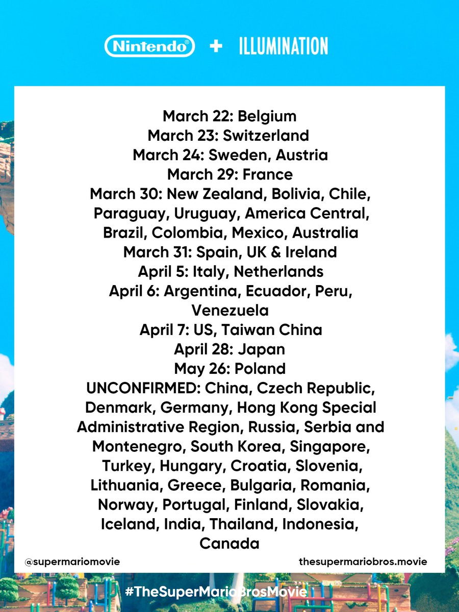 La película se estrena el 30 de Marzo en Colombia, una semana antes que en EEUU 🤩