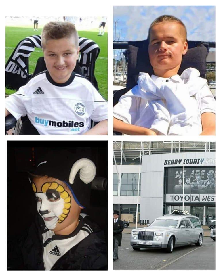 Recently one of our own Jake Brierley passed away aged just 23. Jake was born with a genetic condition called Spinal muscular atrophy and was wheelchair bound.

He was a season ticket holder for over 10 years. Would be great for all #dcfcfans to join with an 👏 on 23 mins. 🐏🖤