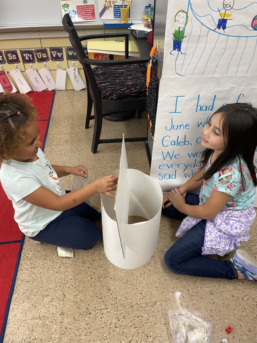 SCESlearners's tweet image. We are answering the Science Focus Question of “What sounds are easy to identify?”  First Graders were using Sound Chambers to answer that question!!!
#PrideandExcellence #sceslearners #fossscience