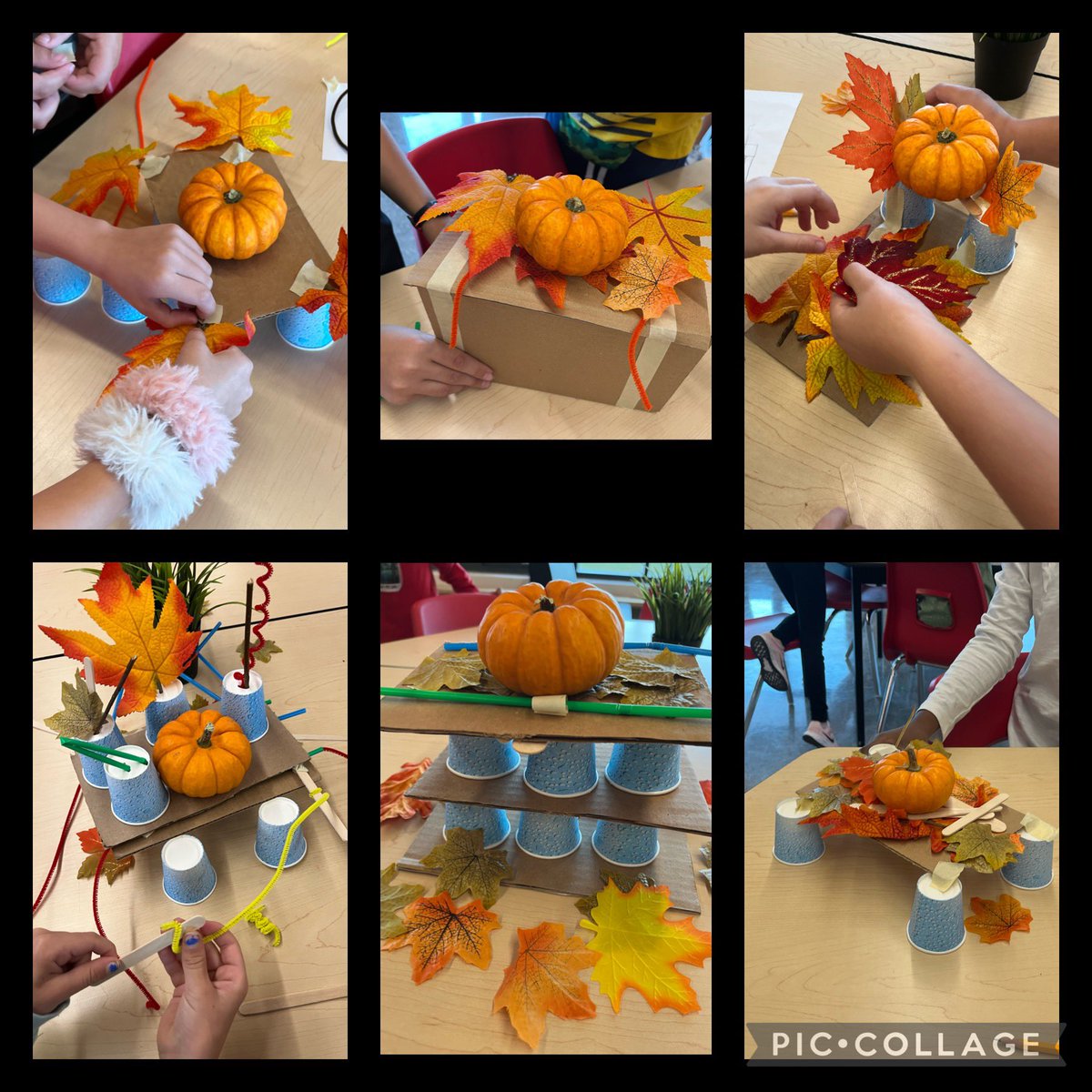 Mrs. Fabbro (@mrsfabbro) on Twitter photo Today the Junior students <a href="/St_EVAN_Caledon/">St. Evan Catholic Elementary School</a> were challenged to build Thanksgiving decor for the library tables. With only $30 to spend, they had to create a structure that could hold the weight of a pumpkin. A special thank you to the bankers for keeping all the groups on budget. Today the Junior students <a href="/St_EVAN_Caledon/">St. Evan Catholic Elementary School</a> were challenged to build Thanksgiving decor for the library tables. With only $30 to spend, they had to create a structure that could hold the weight of a pumpkin. A special thank you to the bankers for keeping all the groups on budget.
