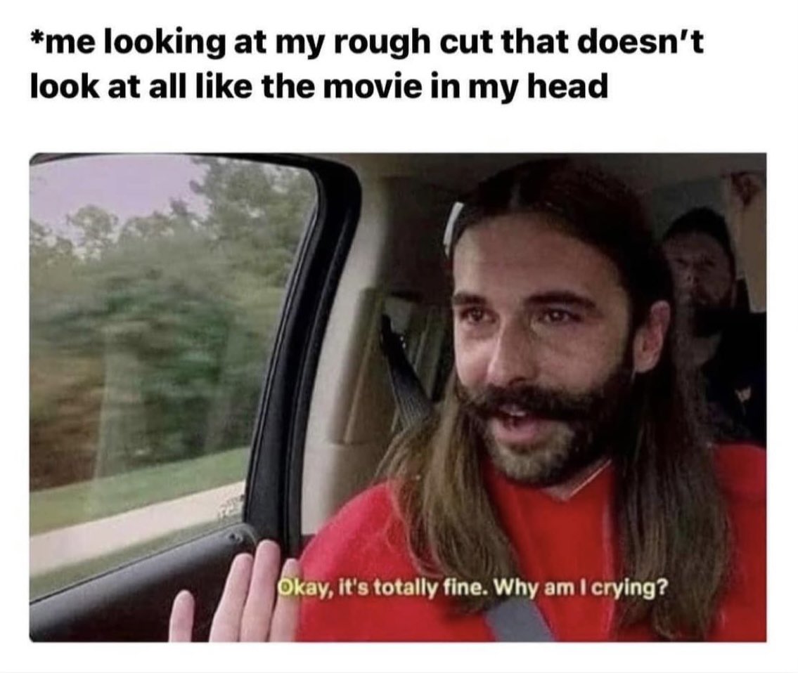 CalseyMedia's tweet photo. Too relatable. 😅 #filmmakers https://t.co/jgrR68tY7c