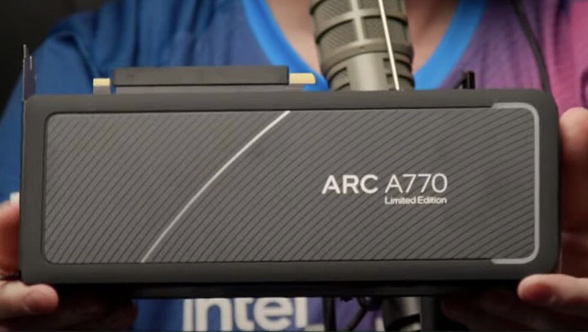 Mauri_B85's tweet photo. #propagandalive Nuova scheda grafica di Intel. Pensata espressamente per il mercato Italiano. Grazie Intel, Grazie…ARCa770 https://t.co/GvIrvLqqq3