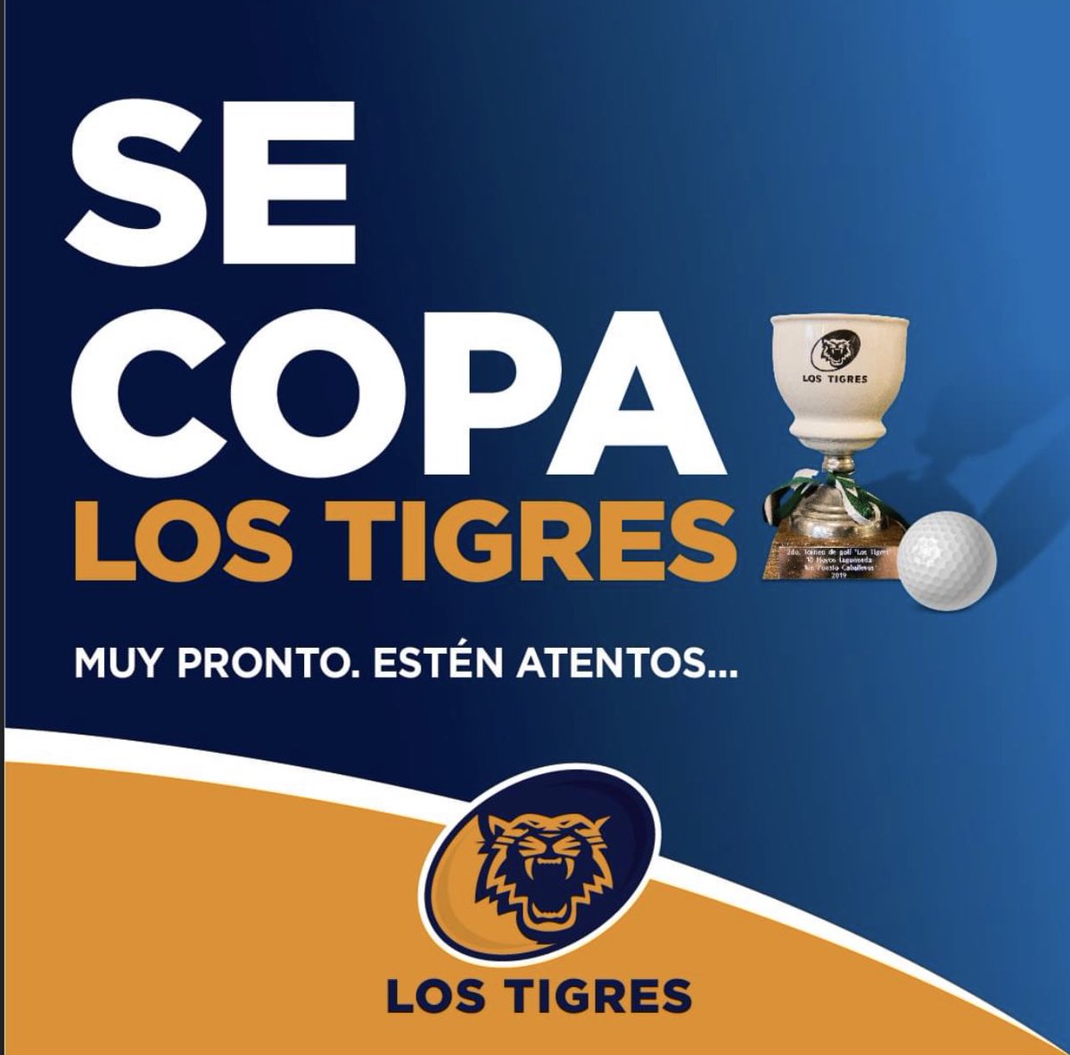 LOSTIGR3S's tweet photo. Se viene la cuarta edición del torneo de Golf a beneficio de Los Tigres! No te podes quedar afuera! https://t.co/EiLwa8nvqe