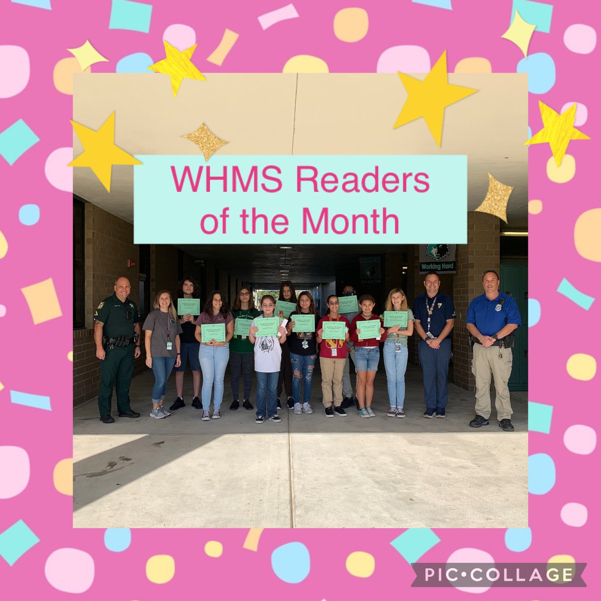 WindyHillWolves's tweet photo. Day 36: We are ending the first nine weeks by celebrating our Readers of the Month for September! These students have been recognized for their leadership when it comes to reading and we are so proud of them! #WolvesRead #OnePack https://t.co/YOiT1xDVgO