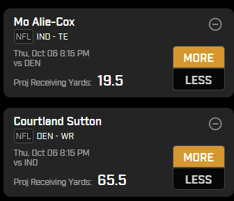 ChalkKingz's tweet photo. 2 NFL slips on @PrizePicks that i love tonight! The rest of my plays are located in the @ChasingMoneyDTD discord (link in their bio) Me and @VortexStormy going to be sending nothing but 🔥🔥 tonight! 

#gamblingtwitter #PrizePicksNFL #PlayerProps https://t.co/hbldiuH3kJ