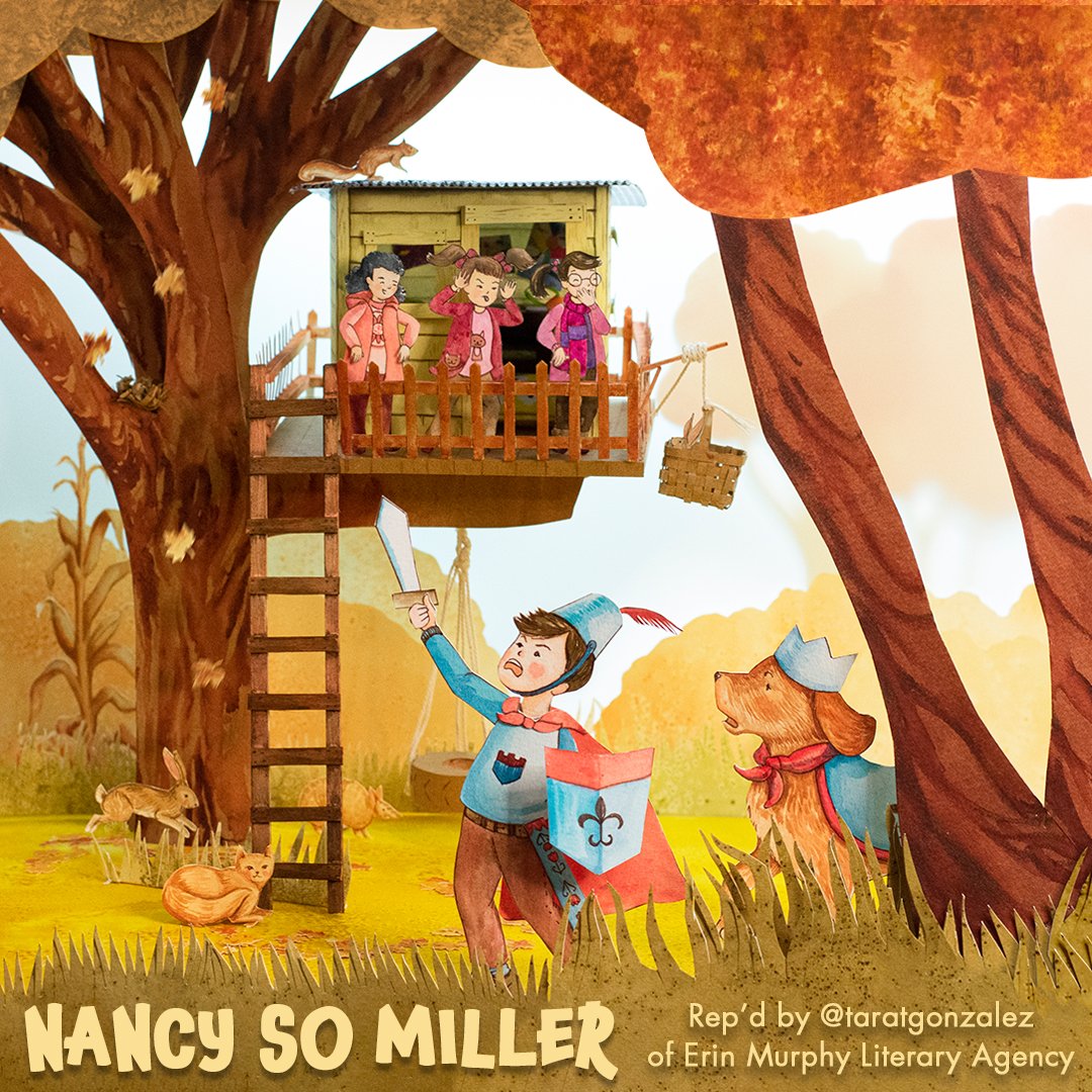 Nancy So Miller Illustration (@nmillerillo) on Twitter photo Hi Everyone! Happy #kidlitartpostcard Day! My name is Nancy So Miller, and I'm a children's book author and illustrator that loves to tell stories out of cut paper!
Please contact my lovely rep <a href="/taratgonzalez/">Tara Gonzalez</a> of @emliterary for book commissions if you would like to work with me. Hi Everyone! Happy #kidlitartpostcard Day! My name is Nancy So Miller, and I'm a children's book author and illustrator that loves to tell stories out of cut paper!
Please contact my lovely rep <a href="/taratgonzalez/">Tara Gonzalez</a> of @emliterary for book commissions if you would like to work with me.