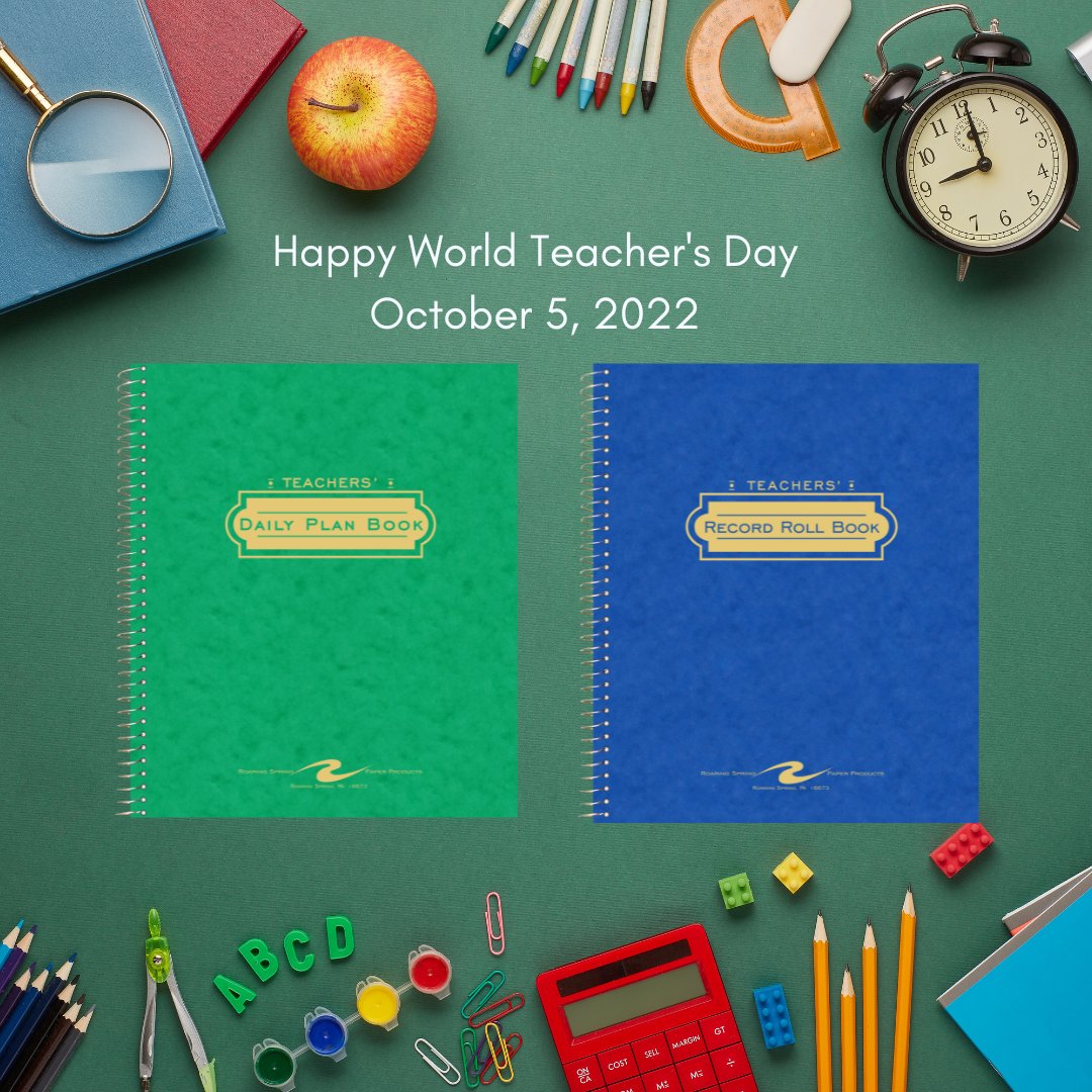 Teachers are 🔥🔥🔥 at planning. We like to think our Daily Plan Books help. 😉

Happy National Teacher's Day to all the wonderful teachers out there! 💙👩‍🏫💚

#teachersday #teachersrock #lessonplansfordays #lessonplans #organizedteacher #organizedchaos #madeintheusa