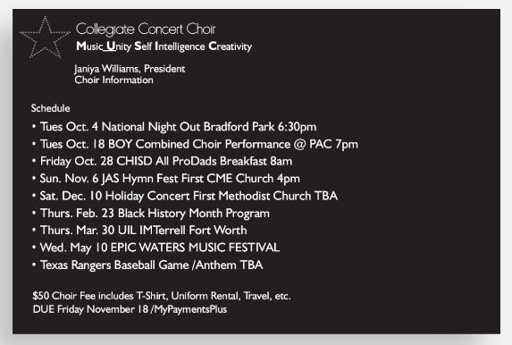 CAMS Music Boss (@camsmusicboss) on Twitter photo The Collegiate Concert Choir season looks promising! The Collegiate Concert Choir season looks promising!