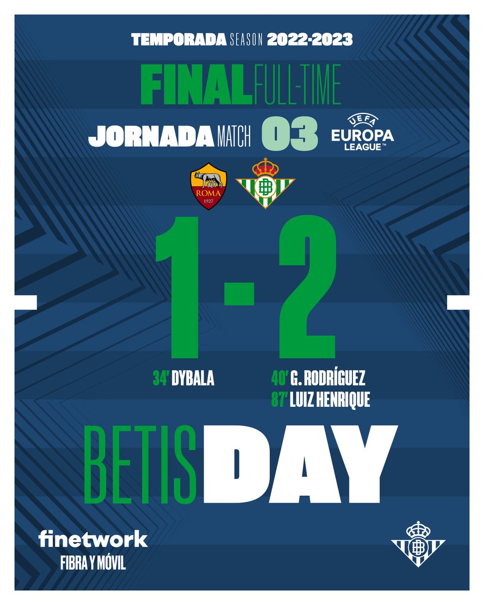 Real Betis Balompié tweet media