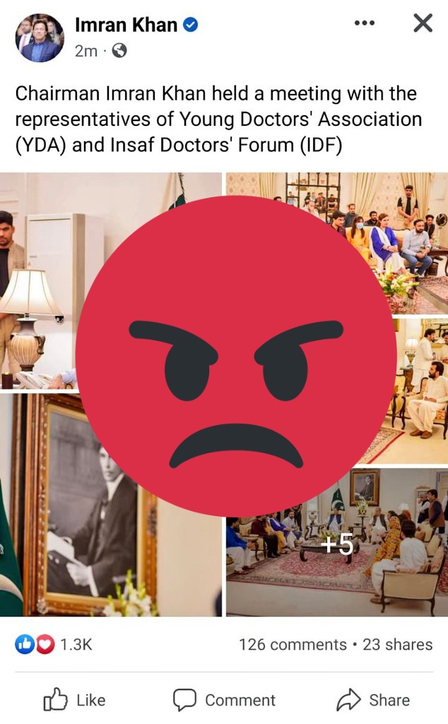 YDAPUNJAB_GC's tweet photo. Doctors Organizations have been asking Mr Imran Khan for 3 years to sit down and resolve the genuine issues . Not even once he paid attention to our emails , letters or any requests. Not only him but also his team at Punjab Govt was very rude with junior and senior doctors. https://t.co/yE2QNVC8DV