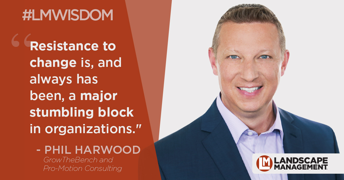 LandscapeMgmt's tweet photo. Adopting new equipment and technology can involve significant changes in operational processes. Phil Harwood offers tips to make changes more seamlessly and bring your business all the intended benefits. https://t.co/RM2j8WXOG9
#LMWisdom
(Graphic: Phil Harwood/LM Staff) https://t.co/Lor6NwoTYx
