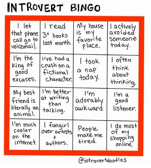 Elystrust's tweet photo. Thanks for this @introvertdoodles!  Makes total sense to us. #elysian #neurodiverse #learningdifference #introvert #selfcare 
More:https://t.co/47lPpYJS3R https://t.co/w5DKbrBj6B