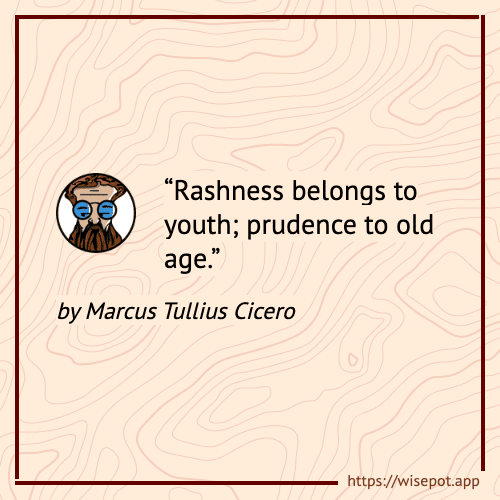 wisepotapp's tweet photo. Marcus Tullius Cicero was a Roman statesman, lawyer, scholar, philosopher and Academic Skeptic, who tried to uphold optimate principles during the political crises that led to t... 👉 https://t.co/vSXnkESVYS

#wisepot #marcustulliuscicero #gerontology https://t.co/YDYAB1Z0U2