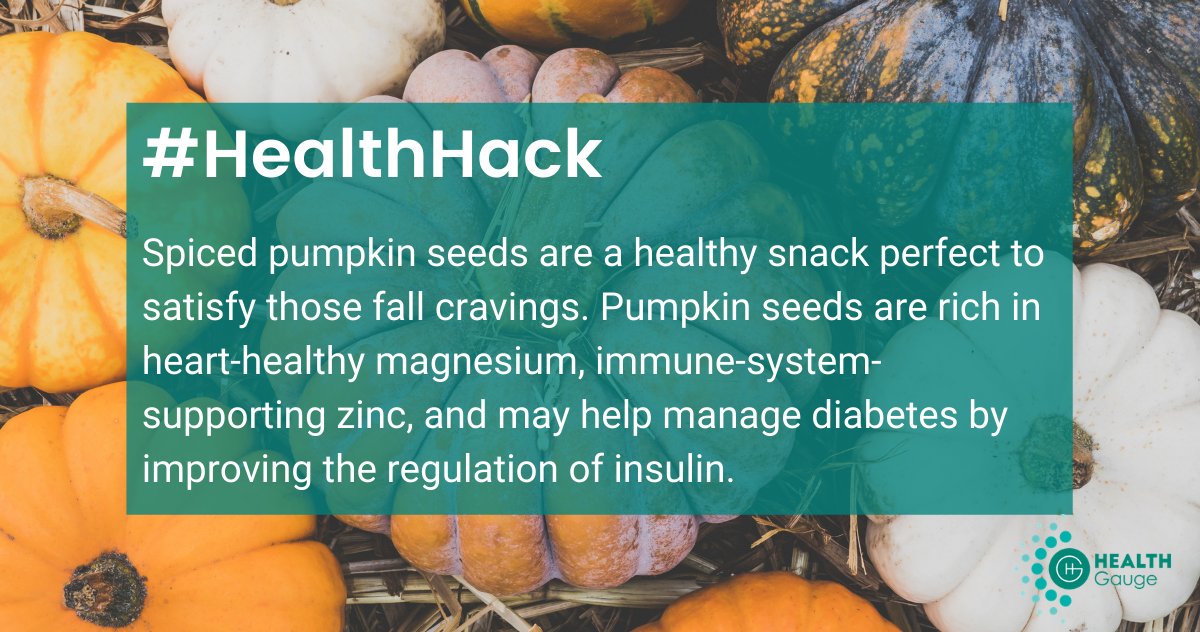 This healthy snack is perfect for satisfying those fall cravings. #HealthHack

healthgauge.com