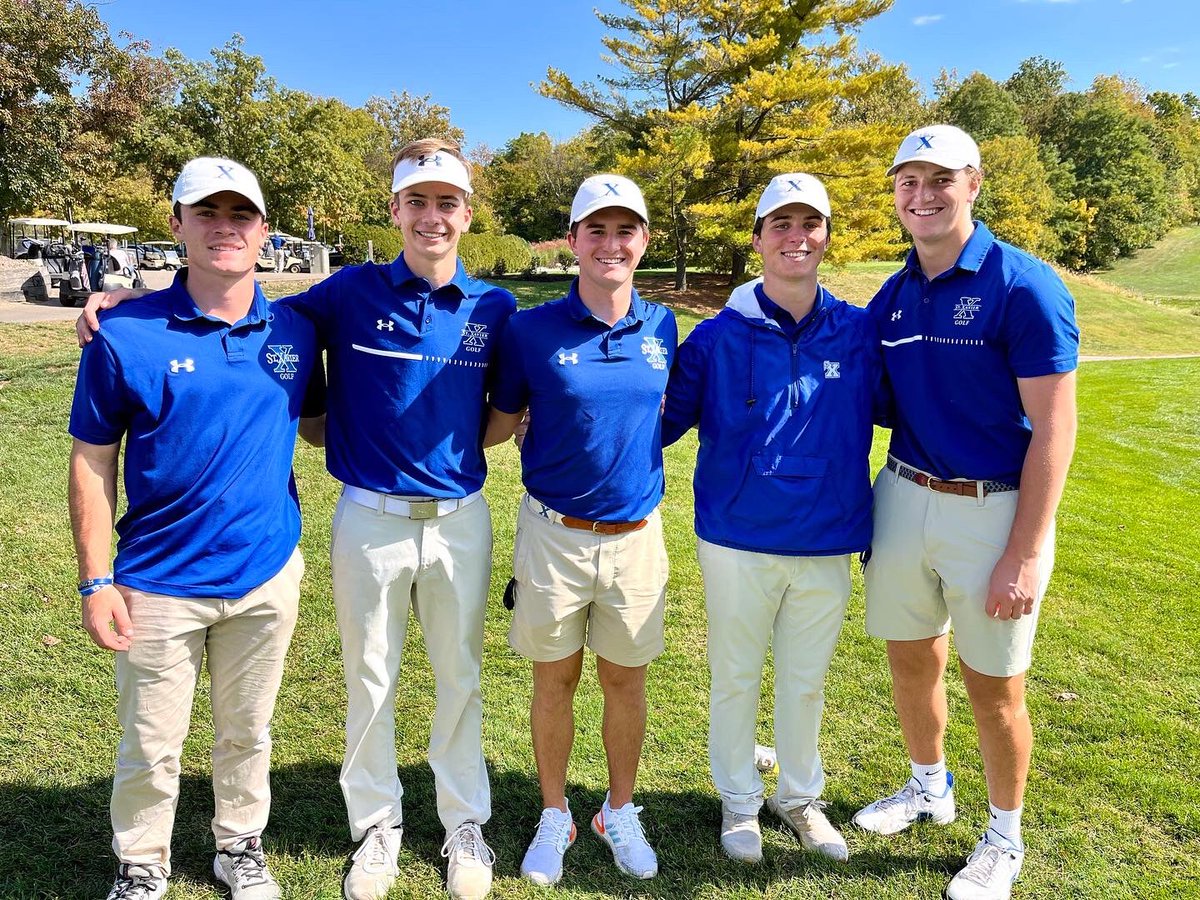 St. Xavier Golf tweet media
