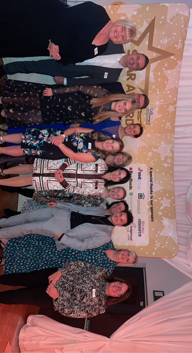 The Homes in Sedgemoor team wanted to say thank you for coming to the 2022 Star awards! #goteamhis <a href="/HomesSedgemoor/">Homes in Sedgemoor</a>