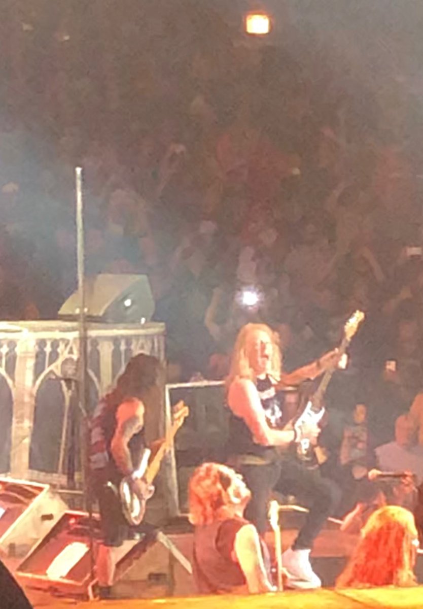 eNetworkSuccess's tweet image. First time seeing @IronMaiden since 1988.
Thought I was done with rock concerts but this band inspired me to play guitar and enhanced my life in dark dark times before I knew to trust Christ.   I felt it was time to see them one more time before I die.