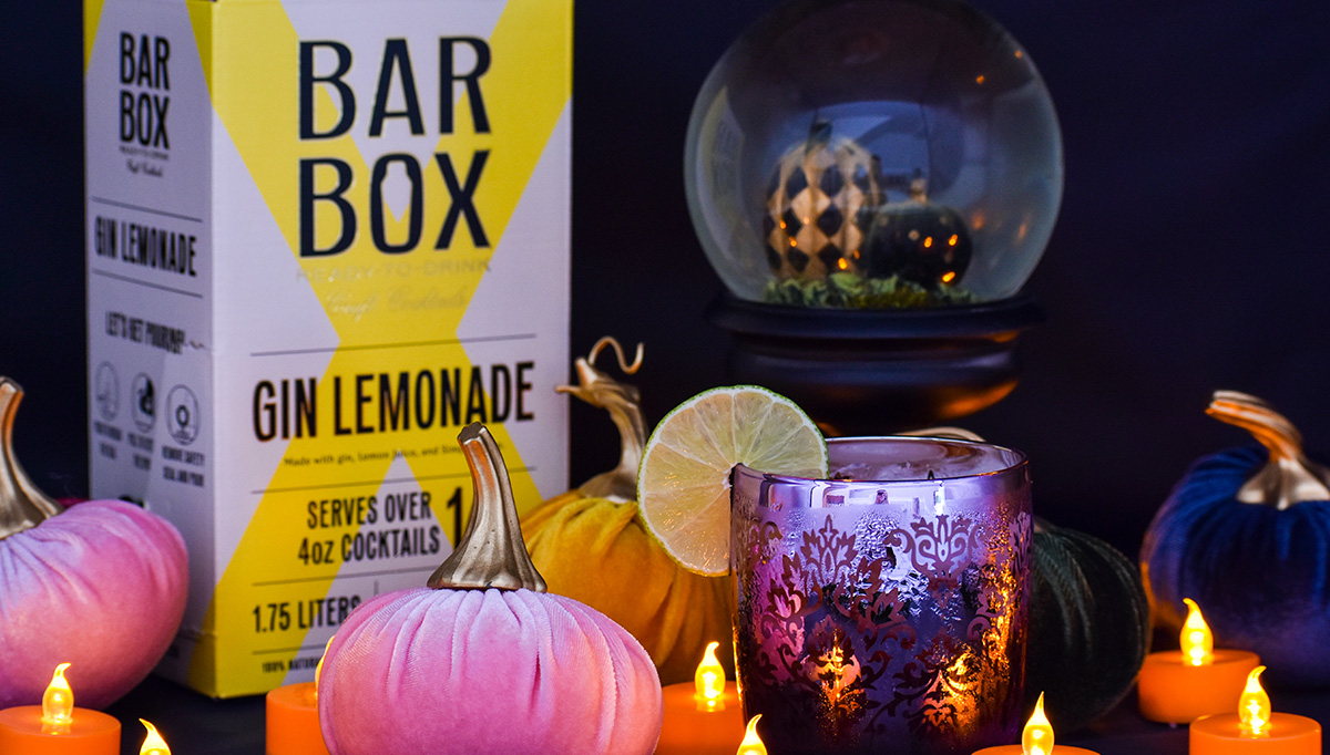 Boxed cocktails are the king-size candy bars for grown-ups. #HappyHalloween