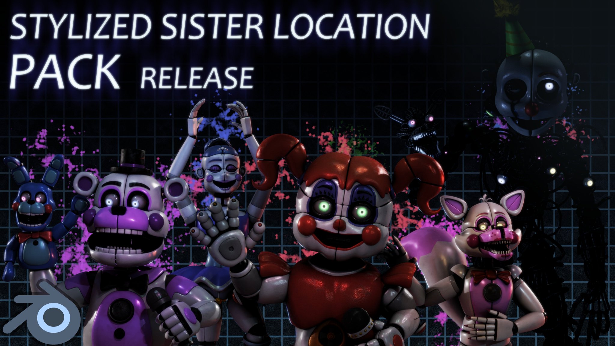 FREE ROAM FNAF SISTER LOCATION?!!  Five Nights at Freddy's Sister Location  UE4 Edition 