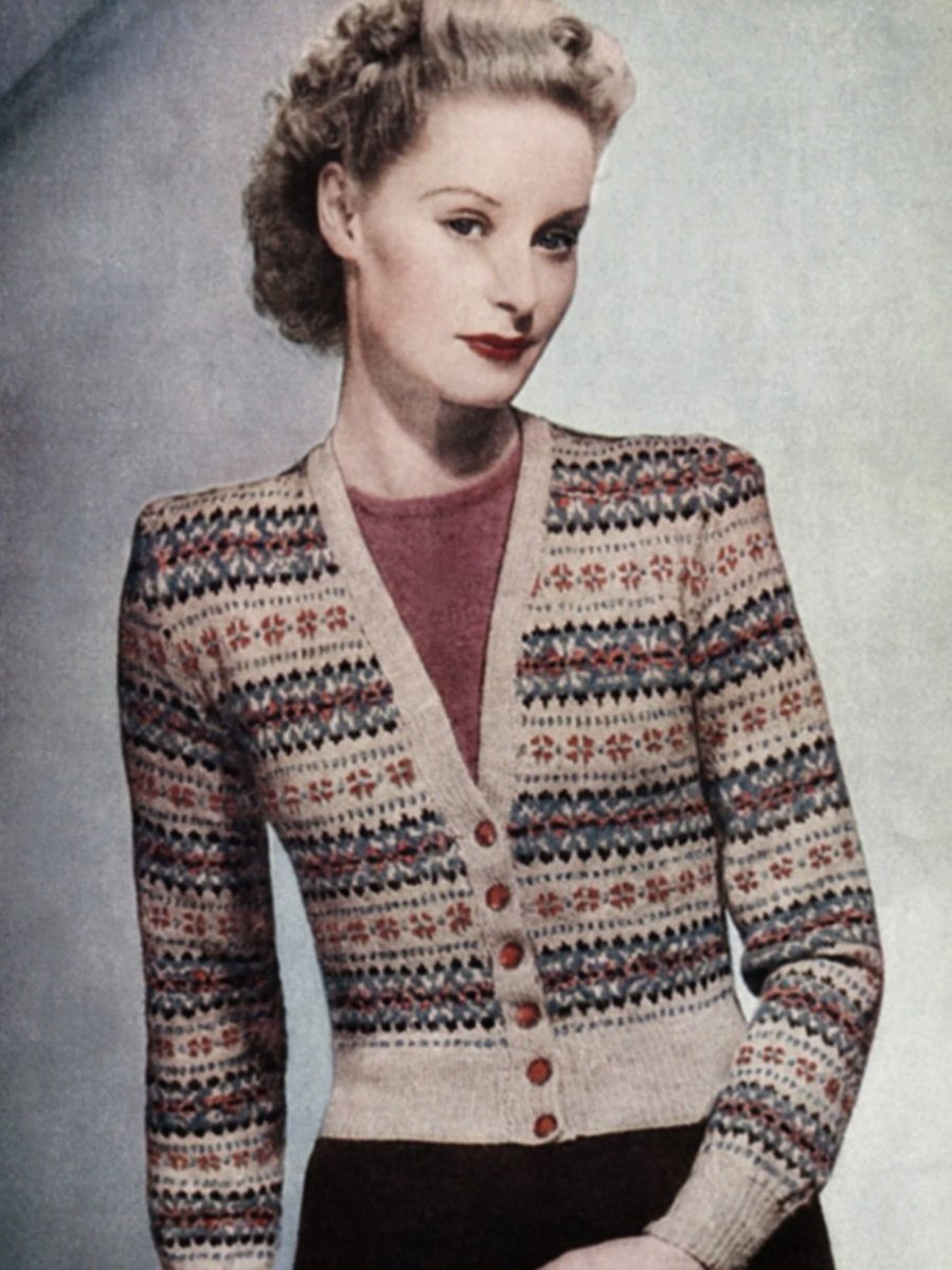 Something very special is coming soon! The next pattern in A Stitch in Time volume 3 will be this fabulous fair isle cardigan. I'll share its name soon and also a little more about its claim to fame. In the meantime I hope you're as excited as I am about this one!