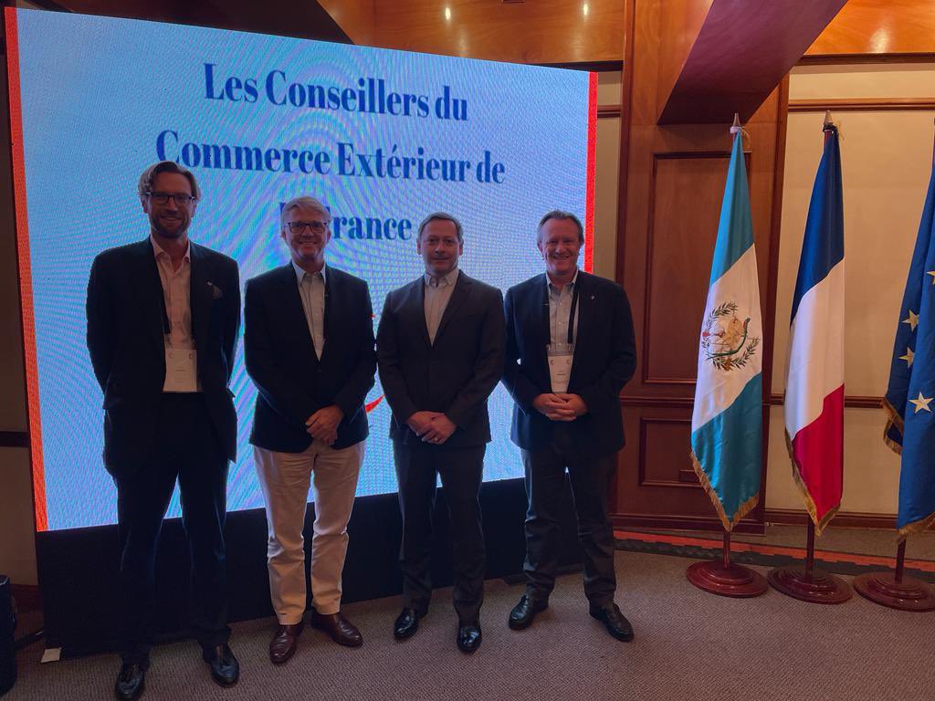 fhoussais's tweet photo. #Cce #mexique
Réunion régionale Amérique centrale au Guatemala avec une belle représentation du comité Mexique avec notre SER Alexis et le directeur Général des Cce Emmanuel. Merci Lyssandre pour ton aide sur les différents projets. https://t.co/4xkPz3uJgE