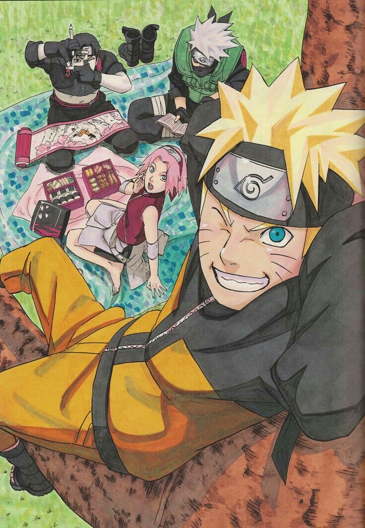 marmardaiann's tweet photo. Naruto drawn by other mangakas, a thread: https://t.co/bQNTRIs2n3