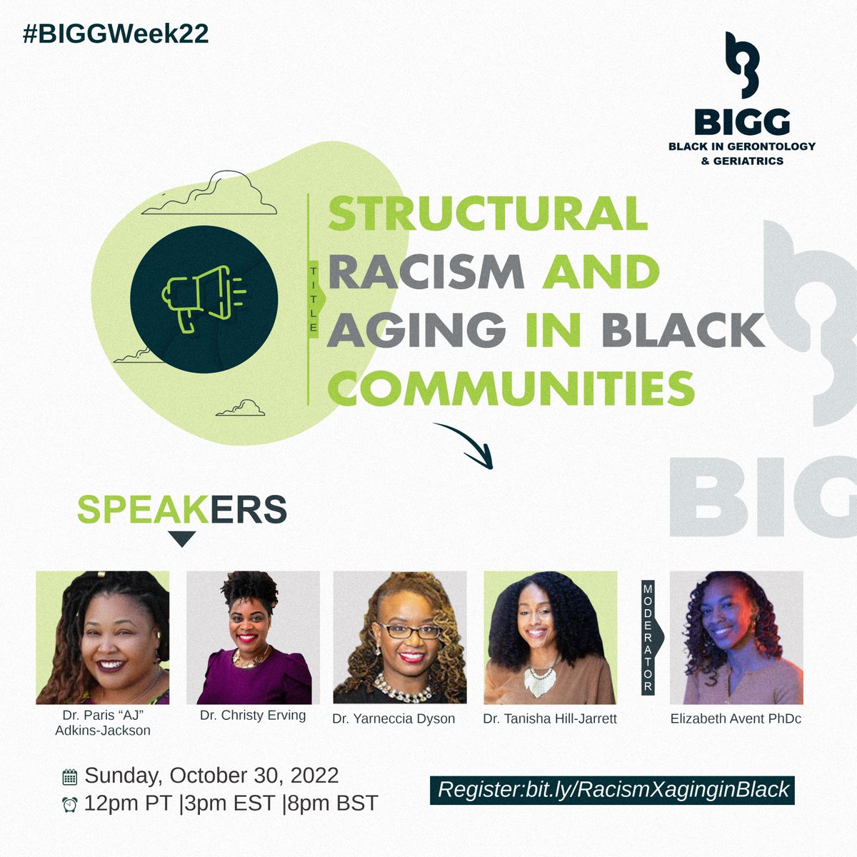 Black in Gerontology & Geriatrics (@blackingeron) on Twitter photo How do you plan to spend your Sunday, October 30th? Join us because it won't get better than this webinar. Register: eventbrite.com/e/433133141887
@pbaJackson <a href="/ChristyLErving/">Christy L. Erving</a> <a href="/YarnDyson/">Yarneccia D. Dyson</a> <a href="/TanishaHillJ/">Tanisha Hill-Jarrett, PhD</a> <a href="/RyonCobb/">Ryon J. Cobb, PhD</a> <a href="/PRBA_ISR/">PRBA</a> <a href="/TheMCUAAAR/">The MCUAAAR</a> <a href="/BlakGerontology/">BlacksNGerontology</a> <a href="/DiverseGero/">Diversifying Gerontology</a> <a href="/NIHAging/">The National Institute on Aging (NIA)</a> <a href="/rolandjthorpe/">Roland J. Thorpe, Jr</a> How do you plan to spend your Sunday, October 30th? Join us because it won't get better than this webinar. Register: eventbrite.com/e/433133141887
@pbaJackson <a href="/ChristyLErving/">Christy L. Erving</a> <a href="/YarnDyson/">Yarneccia D. Dyson</a> <a href="/TanishaHillJ/">Tanisha Hill-Jarrett, PhD</a> <a href="/RyonCobb/">Ryon J. Cobb, PhD</a> <a href="/PRBA_ISR/">PRBA</a> <a href="/TheMCUAAAR/">The MCUAAAR</a> <a href="/BlakGerontology/">BlacksNGerontology</a> <a href="/DiverseGero/">Diversifying Gerontology</a> <a href="/NIHAging/">The National Institute on Aging (NIA)</a> <a href="/rolandjthorpe/">Roland J. Thorpe, Jr</a>